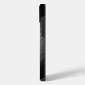 名前入り赤バラ iPhoneケース (左側面)