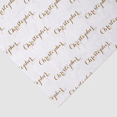 名前入り カスタム ギフト ティッシュペーパー 薄葉紙 (詳細)