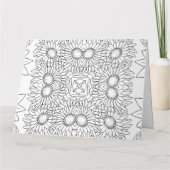 名前入り カラーリング グリーティング カード (33) (裏面)