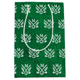 名前入り ゴルフ ミディアムペーパーバッグ