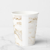 名前入り ゴールドエフェクト マーブル 紙コップ (右)