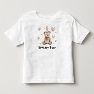 名前入り テディベア 誕生日 ベア 赤ちゃん Tシャツ