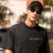名前入り(ニックネーム・姓) Tシャツ