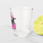 名前入り ネーム ピンク リトル ハート ブレイカー ショットグラス (右)