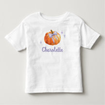 名前入り ハロウィン かぼちゃのボウ