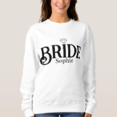 名前入り  新婦名  2023  スウェットシャツ (正面)