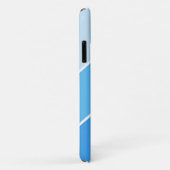 名前入り 青い iPhone ケース 彼氏へ Case-Mate iPhoneケース (裏面/右)