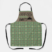 名前入り NAME キャビン キャンピング アドベンチャー エプロン (正面)