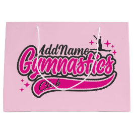 名前入り NAME 体操 スプリット リープ 体操 ラージペーパーバッグ