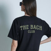 名前入りBach Club独身最後の旅Tシャツ トライブレンドTシャツ