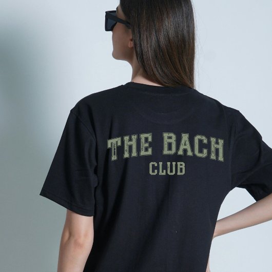名前入りBach Club独身最後の旅Tシャツ トライブレンドTシャツ
