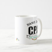 名前入りCPAマグカップギフト コーヒーマグカップ (正面右)