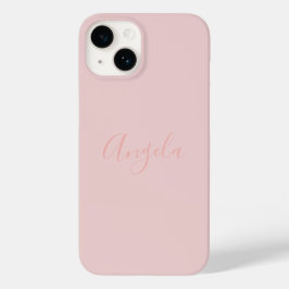 名前入りiPhone 14 ピンクブーケ Case-Mate iPhone 14ケース
