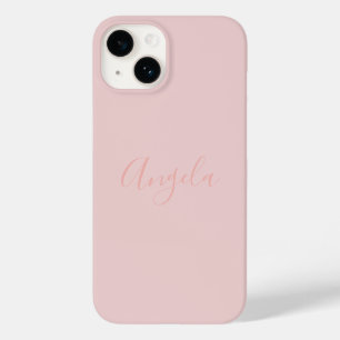名前入りiPhone 14 ピンクブーケ Case-Mate iPhone 14ケース