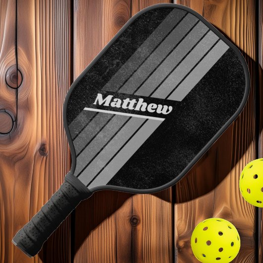 名前動揺して付き濃いグラデーションの虹 ピックルボールラケット