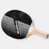 名前動揺して付き濃いグラデーションの虹 卓球ラケット (横)