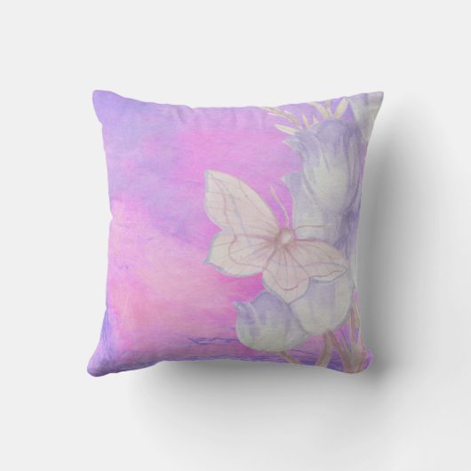 名前変更文字の追加ありがとうお母さんの日 クッション (裏面)