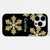 名前大切イラストレーション黒 Case-Mate iPhoneケース (裏面 (横))