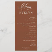 名前座席表 |のメ結婚ニュー メニュー (正面)