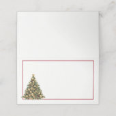 名前座席表 – クリスマスツリー座席表 プレイスカード (外部開封)