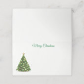 名前座席表 – クリスマスツリー座席表 プレイスカード (外部開封)