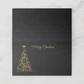 名前座席表 – クリスマスツリー プレイスカード (外部開封)