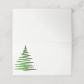 名前座席表 – クリスマスツリー プレイスカード (外部開封)