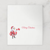 名前座席表 – サンタ プレイスカード (外部開封)