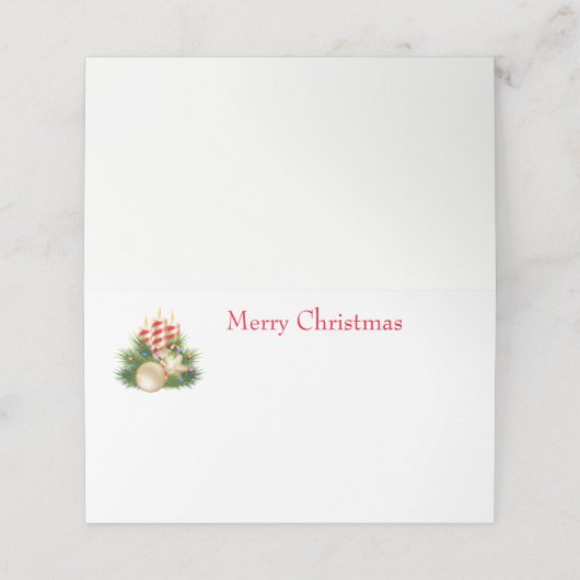 名前座席表 プレイスカード (外部開封)