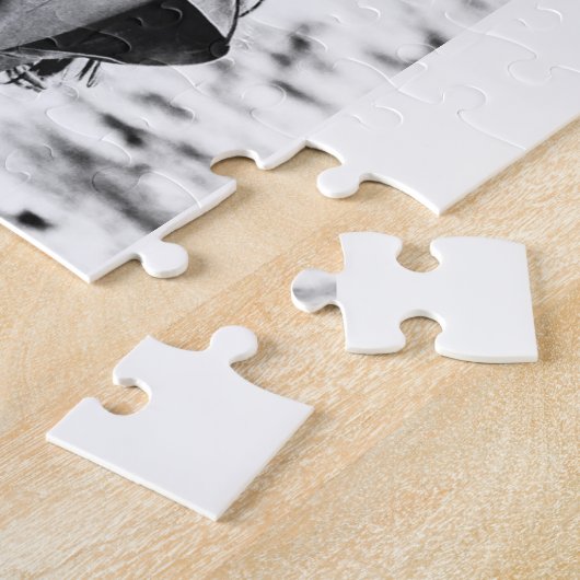 名前感動的と写真との友情 ジグソーパズル (側面)