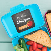 名前新学期Chalkboard スクエアシール