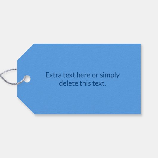 名前等の編集可能モノグラムのな文字テンプレート ギフトタグ (裏面横)