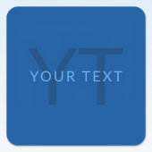 名前等の編集可能モノグラムのな文字テンプレート スクエアシール