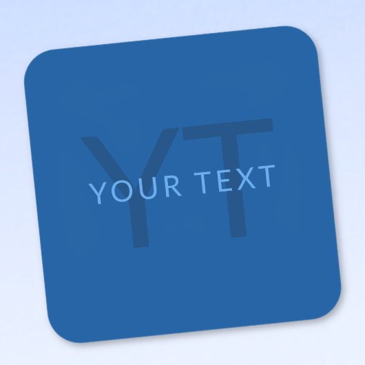 名前等の編集可能モノグラムのな文字テンプレート スクエアシール