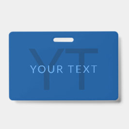 名前等の編集可能モノグラムのな文字テンプレート バッジ