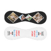 名前素晴らしと4枚の写真であなたは次をキャッチ 野球ボール (パネル)