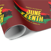 名前編集文字祝の12番目の自由を追加 ラッピングペーパー (ロールコーナー)