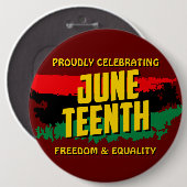 名前編集文字祝の12番目の自由を追加 缶バッジ (正面&裏面)