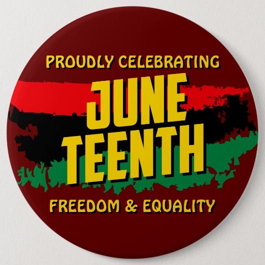 名前編集文字祝の12番目の自由を追加 缶バッジ (正面)