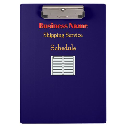 名前配送サービスでパーソナライズ クリップボード (正面)