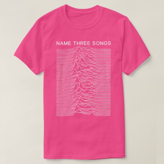 名前3曲投稿パンクミームマシャップ Tシャツ (デザイン正面)