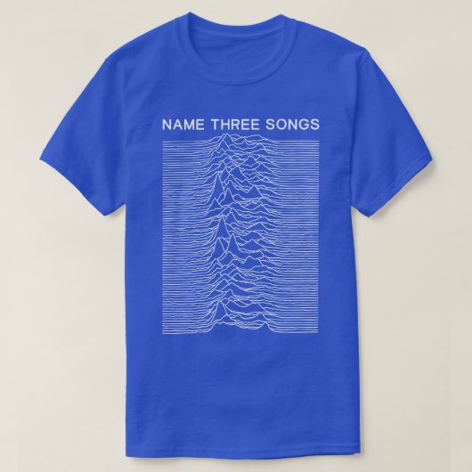 名前3曲投稿パンクミームマシャップ Tシャツ (デザイン正面)