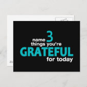 名前3 Things...コレクション ポストカード (正面/裏面)