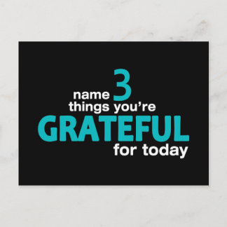 名前3 Things...コレクション ポストカード