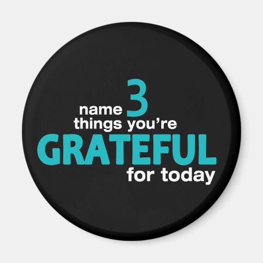 名前3 Things...コレクション マグネット (正面)