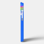 名前5文字レインボーブルーのiphoneケースを追加 Case-Mate iPhoneケース (裏面 / 左)