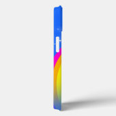 名前5文字レインボーブルーのiphoneケースを追加 Case-Mate iPhoneケース (裏面 / 右)