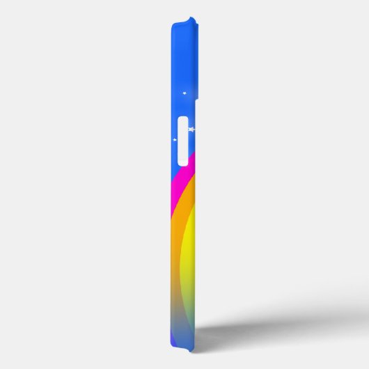 名前5文字レインボーブルーのiphoneケースを追加 Case-Mate iPhoneケース (裏面 / 右)