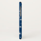 名前6レターロケット宇宙ブルーiphoneケース Case-Mate iPhoneケース (裏面/左)