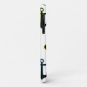 名前 – いかり(ボカラフルートいかり) – 青 Case-Mate iPhoneケース (裏面/左)